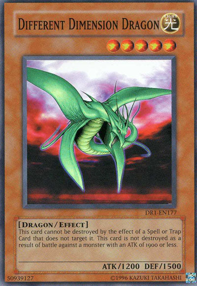 Different Dimension Dragon [DR1-EN177] Super Rare | L.A. Mood Comics and Games