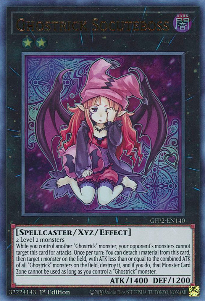 Ghostrick Socuteboss [GFP2-EN140] Ultra Rare | L.A. Mood Comics and Games