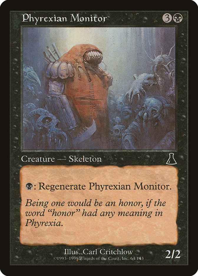 Phyrexian Monitor [Urza's Destiny] | L.A. Mood Comics and Games