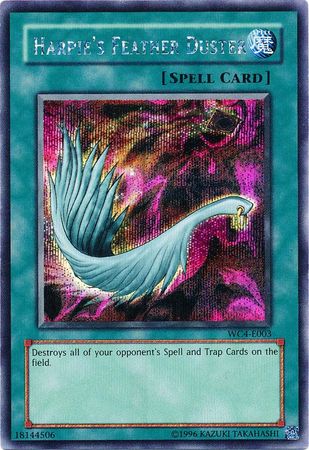 Harpie's Feather Duster [WC4-E003] Prismatic Secret Rare | L.A. Mood Comics and Games