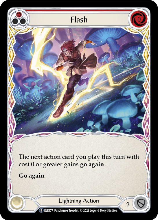 Flash (Red) [U-ELE177] (Tales of Aria Unlimited)  Unlimited Normal | L.A. Mood Comics and Games
