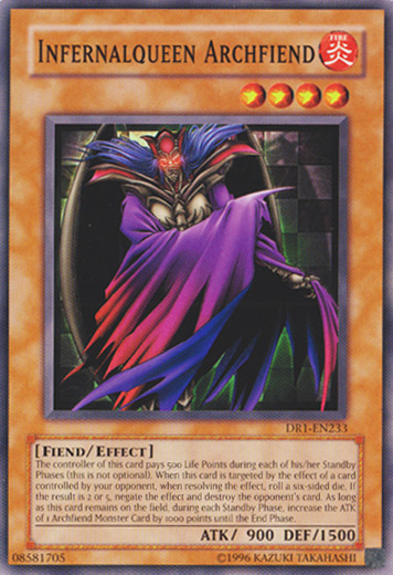 Infernalqueen Archfiend [DR1-EN233] Common | L.A. Mood Comics and Games