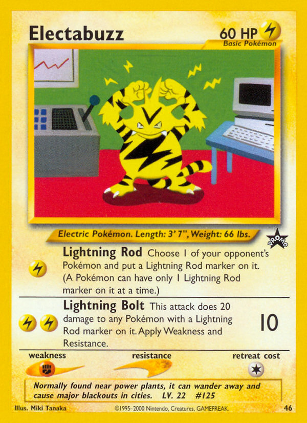 Electabuzz (46) [Wizards of the Coast: Black Star Promos] | L.A. Mood Comics and Games