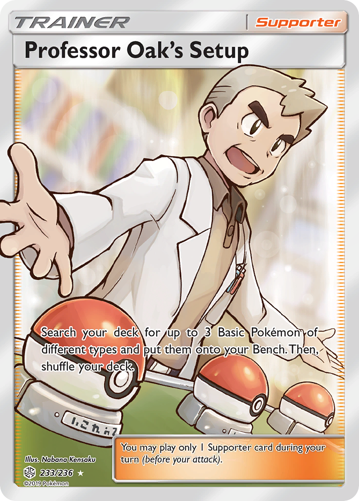 Professor Oak's Setup (233/236) [Sun & Moon: Cosmic Eclipse] | L.A. Mood Comics and Games