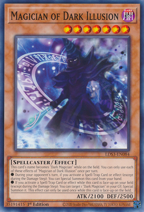 Magician of Dark Illusion [LDS3-EN084] Common | L.A. Mood Comics and Games