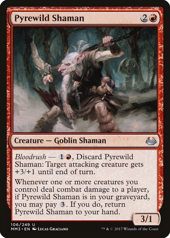 Pyrewild Shaman [Modern Masters 2017] | L.A. Mood Comics and Games