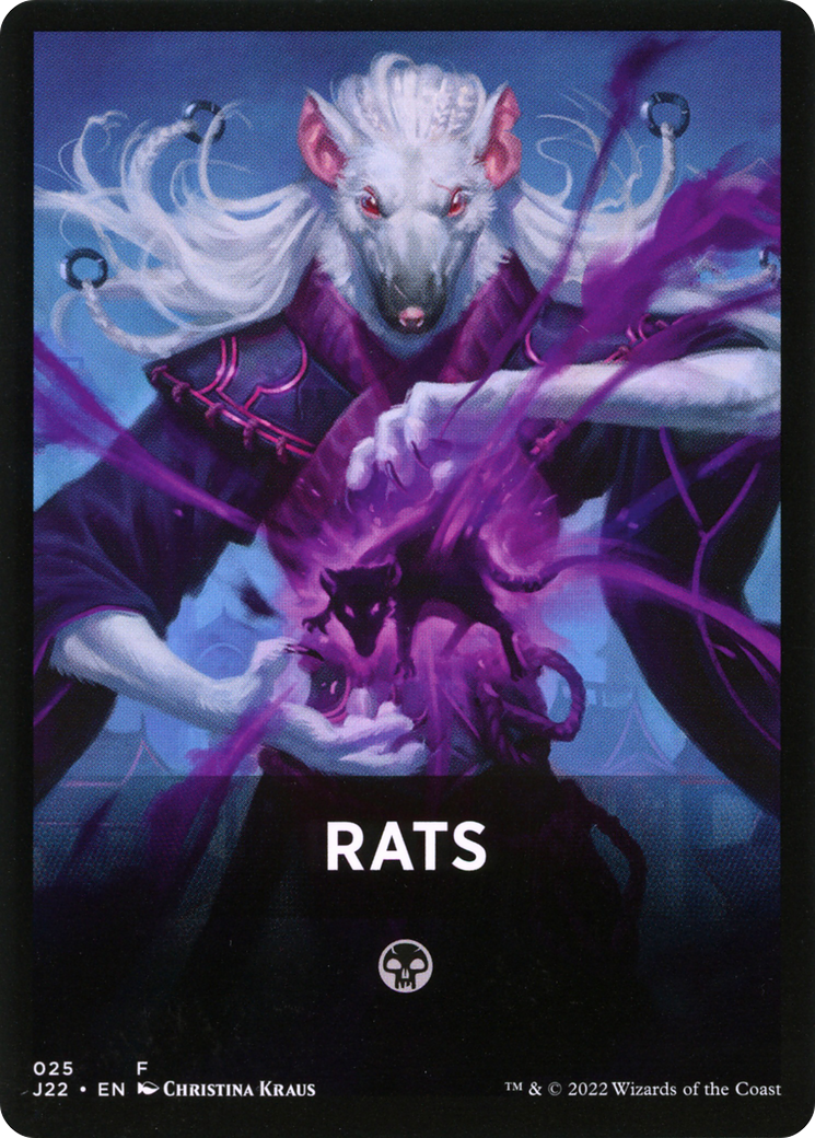 Rats Theme Card [Jumpstart 2022 Front Cards] | L.A. Mood Comics and Games
