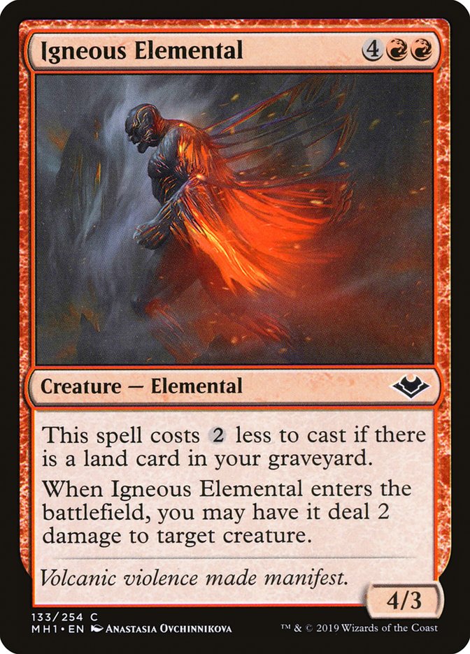 Igneous Elemental [Modern Horizons] | L.A. Mood Comics and Games