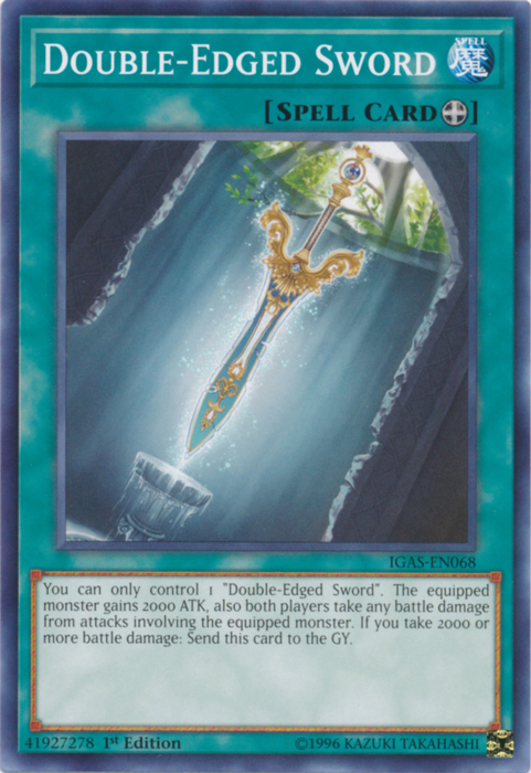 Double-Edged Sword [IGAS-EN068] Common | L.A. Mood Comics and Games