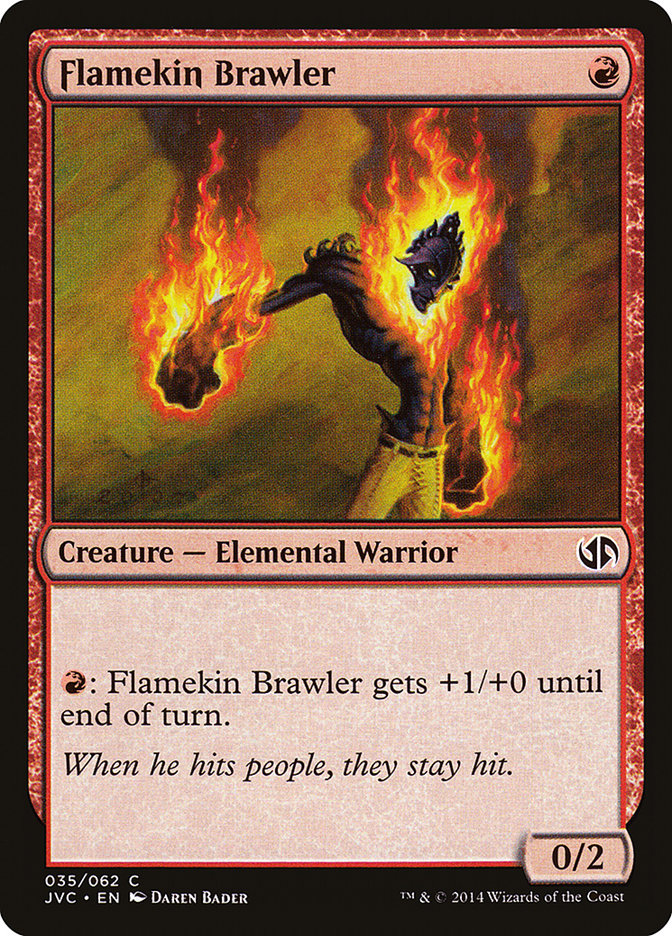 Flamekin Brawler [Duel Decks Anthology] | L.A. Mood Comics and Games