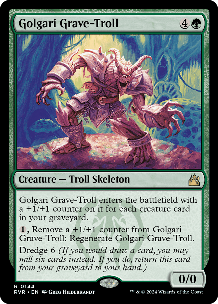 Golgari Grave-Troll [Ravnica Remastered] | L.A. Mood Comics and Games