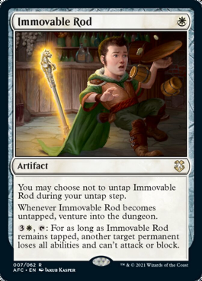 Immovable Rod [Dungeons & Dragons: Adventures in the Forgotten Realms Commander] | L.A. Mood Comics and Games