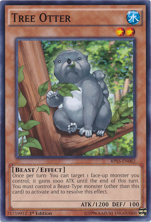 Tree Otter [BP03-EN062] Common | L.A. Mood Comics and Games