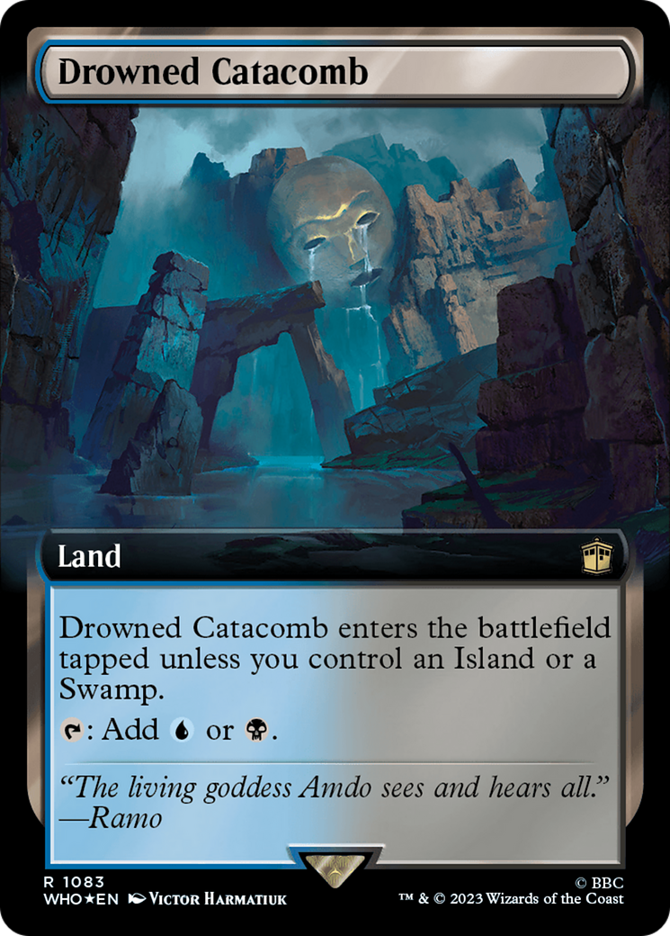 Drowned Catacomb (Extended Art) (Surge Foil) [Doctor Who] | L.A. Mood Comics and Games