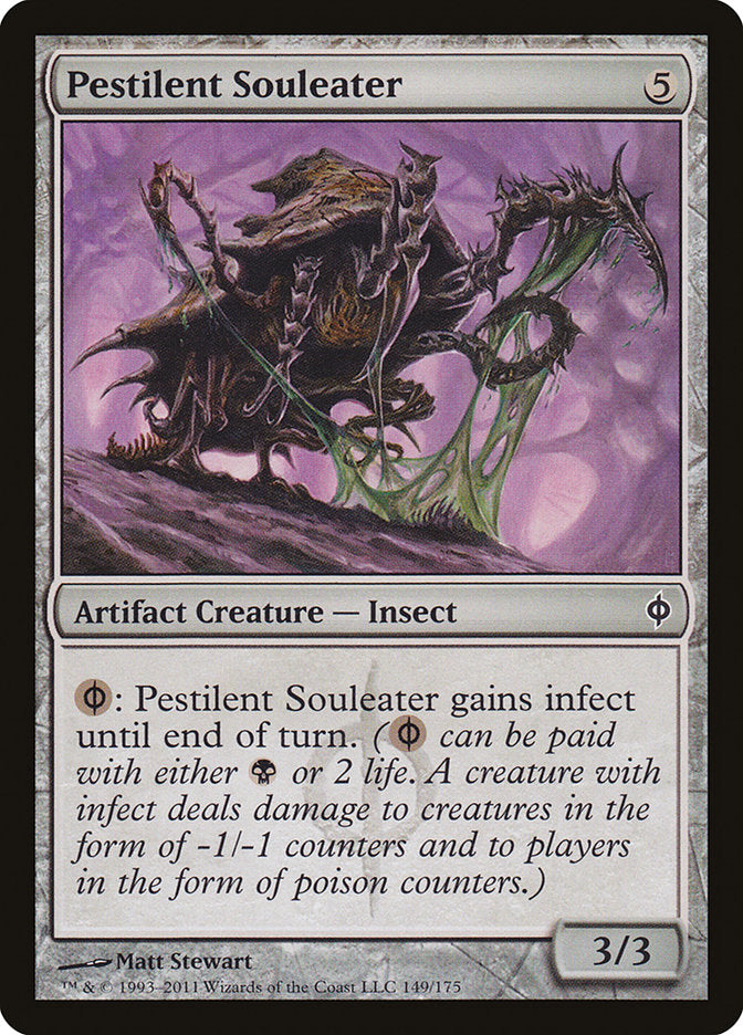 Pestilent Souleater [New Phyrexia] | L.A. Mood Comics and Games