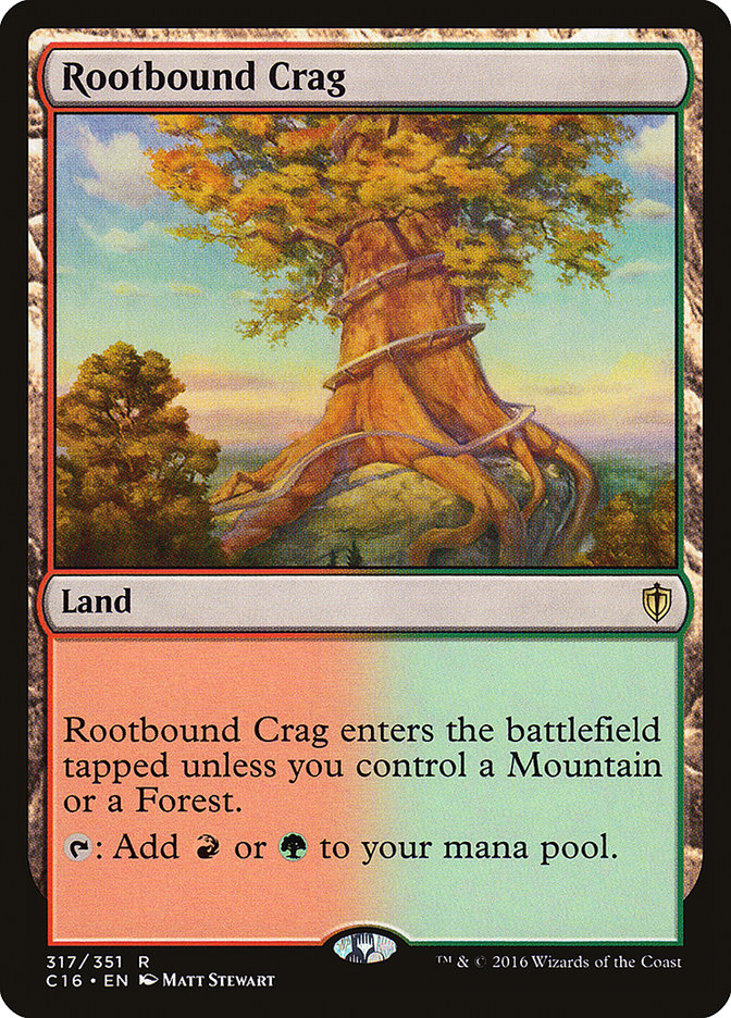 Rootbound Crag [Commander 2016] | L.A. Mood Comics and Games