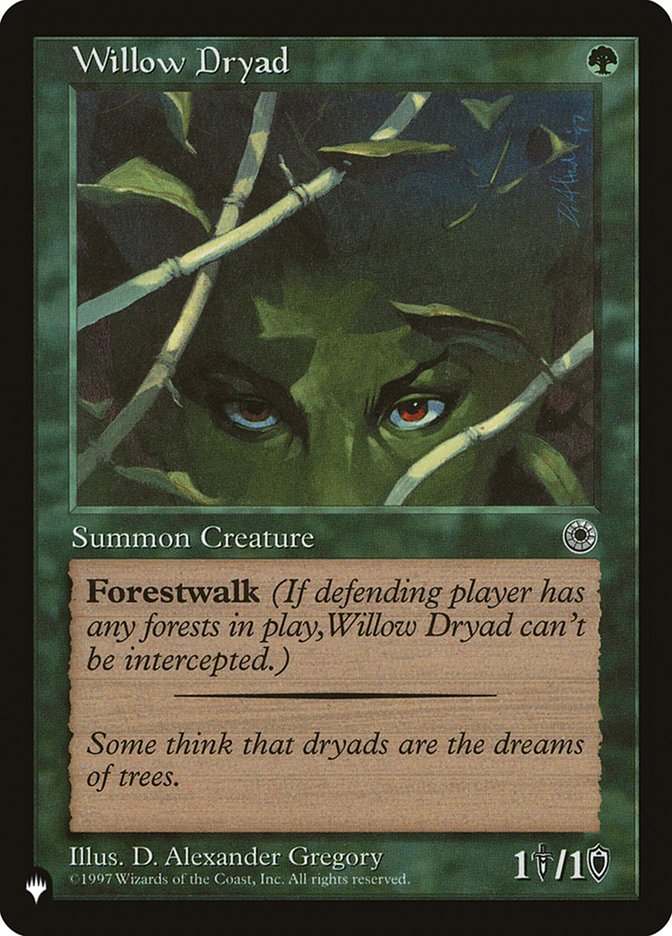 Willow Dryad [The List] | L.A. Mood Comics and Games