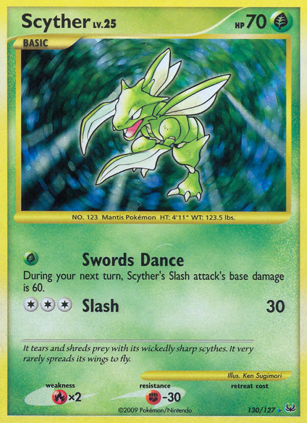 Scyther (130/127) [Platinum: Base Set] | L.A. Mood Comics and Games