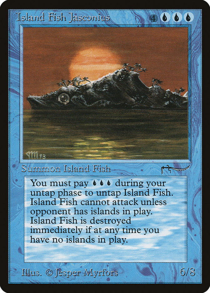 Island Fish Jasconius [Arabian Nights] | L.A. Mood Comics and Games