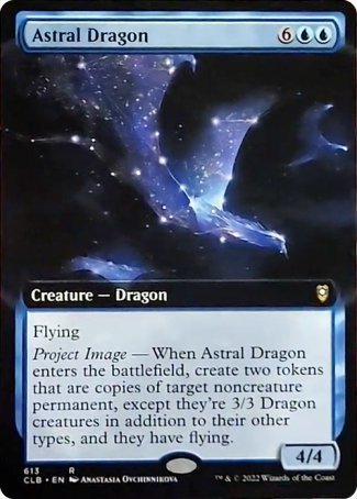 Astral Dragon (Extended Art) [Commander Legends: Battle for Baldur's Gate] | L.A. Mood Comics and Games