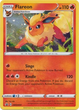 Flareon (SWSH041) [Sword & Shield: Black Star Promos] | L.A. Mood Comics and Games