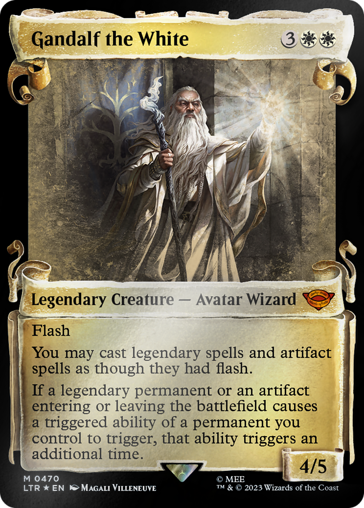 Gandalf the White [The Lord of the Rings: Tales of Middle-Earth Showcase Scrolls] | L.A. Mood Comics and Games