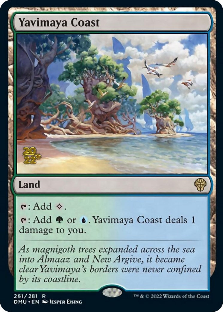 Yavimaya Coast [Dominaria United Prerelease Promos] | L.A. Mood Comics and Games