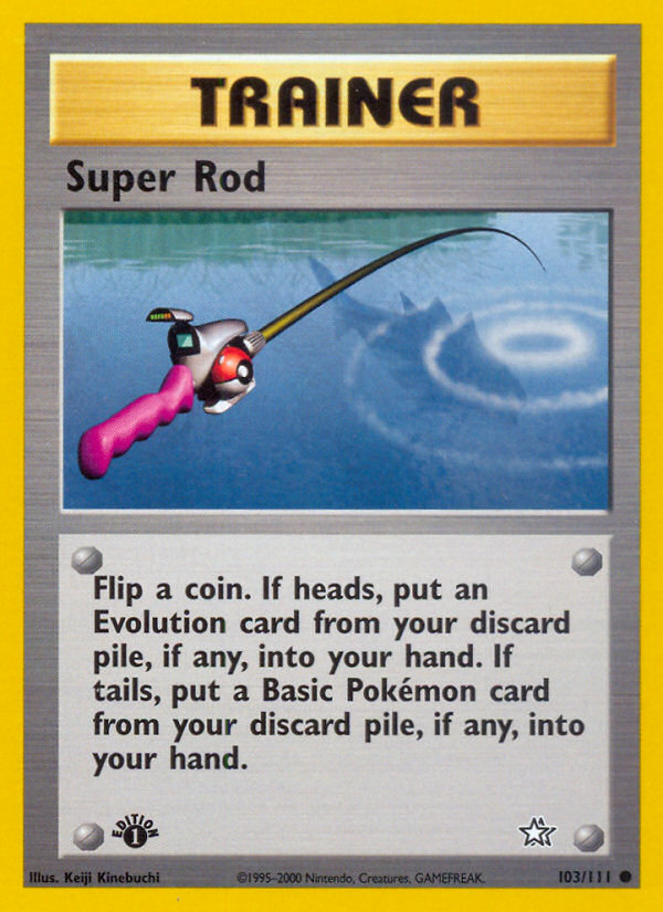 Super Rod (103/111) [Neo Genesis 1st Edition] | L.A. Mood Comics and Games