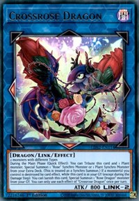Crossrose Dragon [LDS2-EN114] Ultra Rare | L.A. Mood Comics and Games