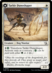 Tarkir Duneshaper // Burnished Dunestomper [March of the Machine] | L.A. Mood Comics and Games