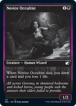 Novice Occultist [Innistrad: Double Feature] | L.A. Mood Comics and Games