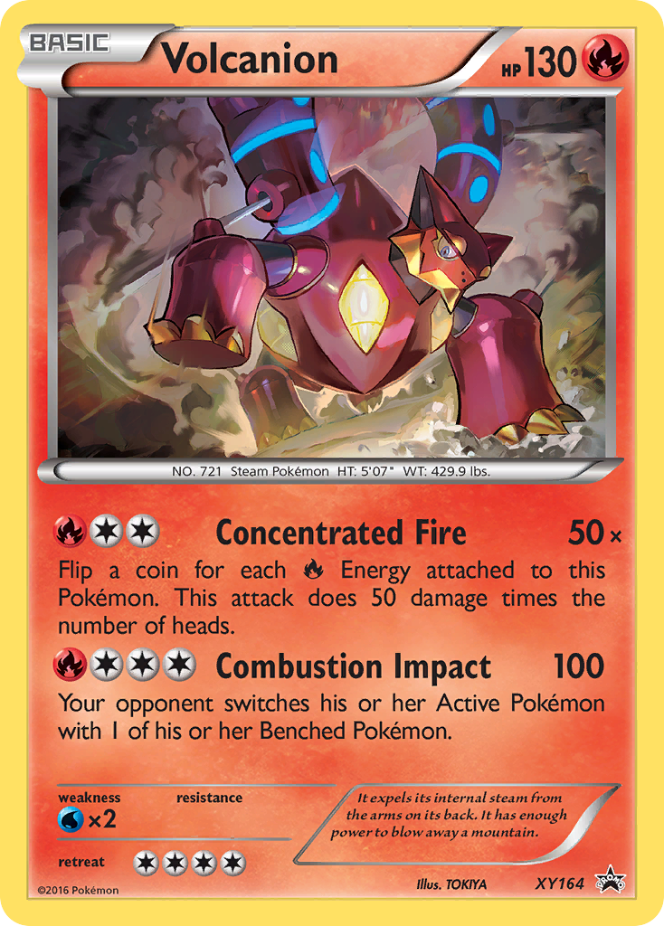 Volcanion (XY164) [XY: Black Star Promos] | L.A. Mood Comics and Games