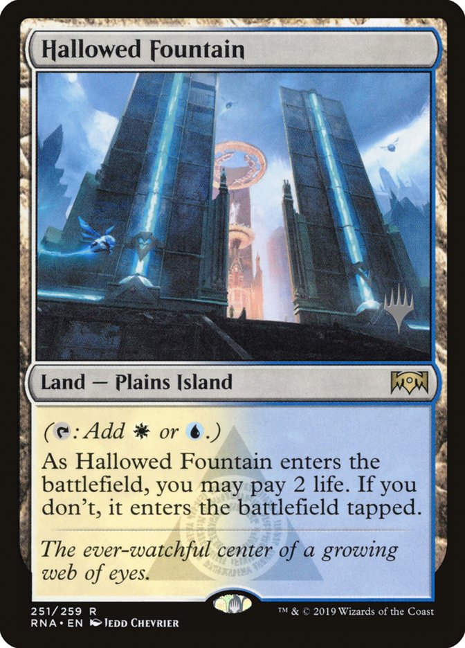 Hallowed Fountain (Promo Pack) [Ravnica Allegiance Promos] | L.A. Mood Comics and Games