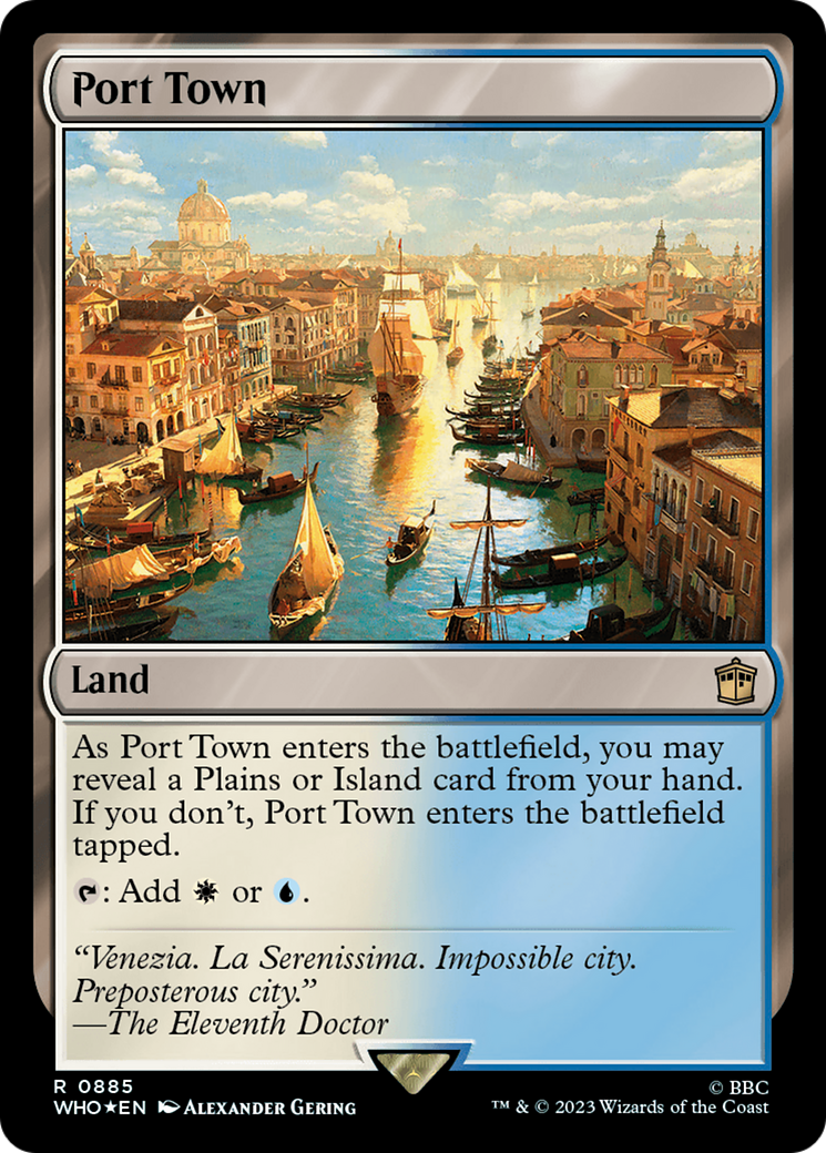 Port Town (Surge Foil) [Doctor Who] | L.A. Mood Comics and Games