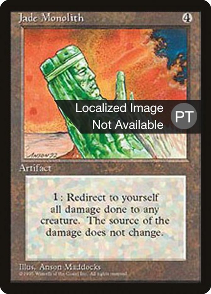 Jade Monolith [Fourth Edition (Foreign Black Border)] | L.A. Mood Comics and Games