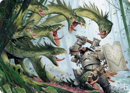 Lair of the Hydra Art Card [Dungeons & Dragons: Adventures in the Forgotten Realms Art Series] | L.A. Mood Comics and Games