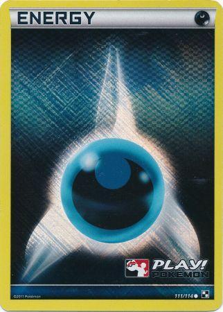 Darkness Energy (111/114) (Play Pokemon Promo) [Black & White: Base Set] | L.A. Mood Comics and Games