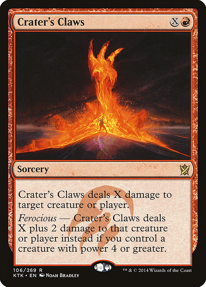 Crater's Claws [Khans of Tarkir] | L.A. Mood Comics and Games