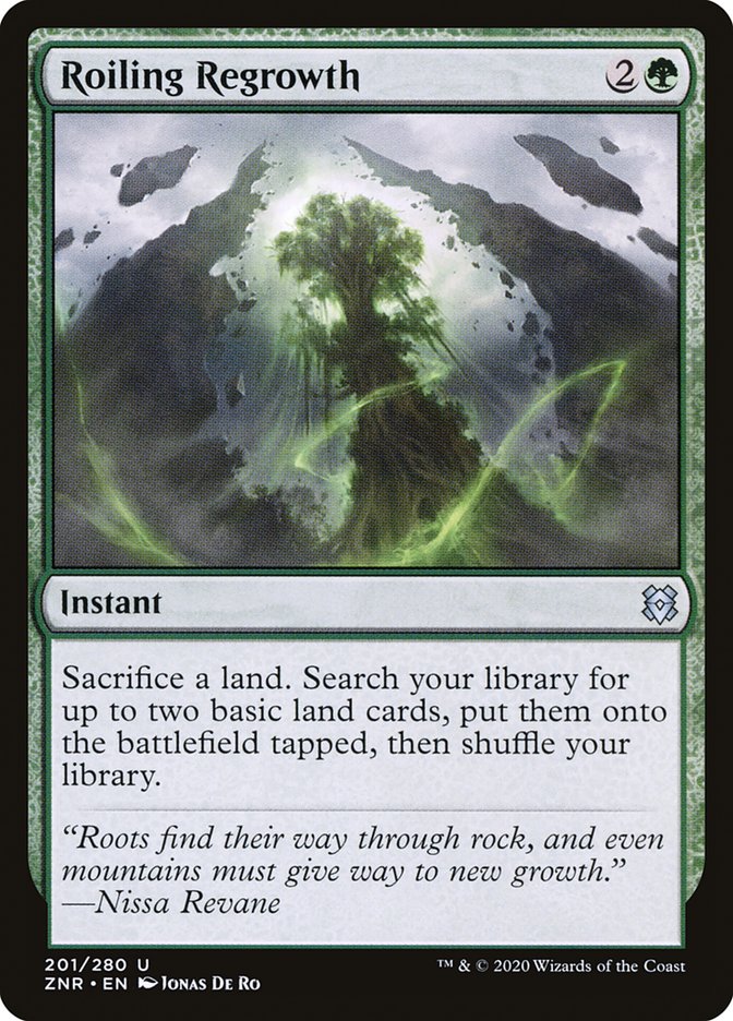 Roiling Regrowth [Zendikar Rising] | L.A. Mood Comics and Games