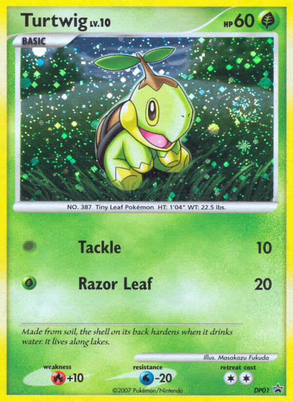 Turtwig (DP01) [Diamond & Pearl: Black Star Promos] | L.A. Mood Comics and Games