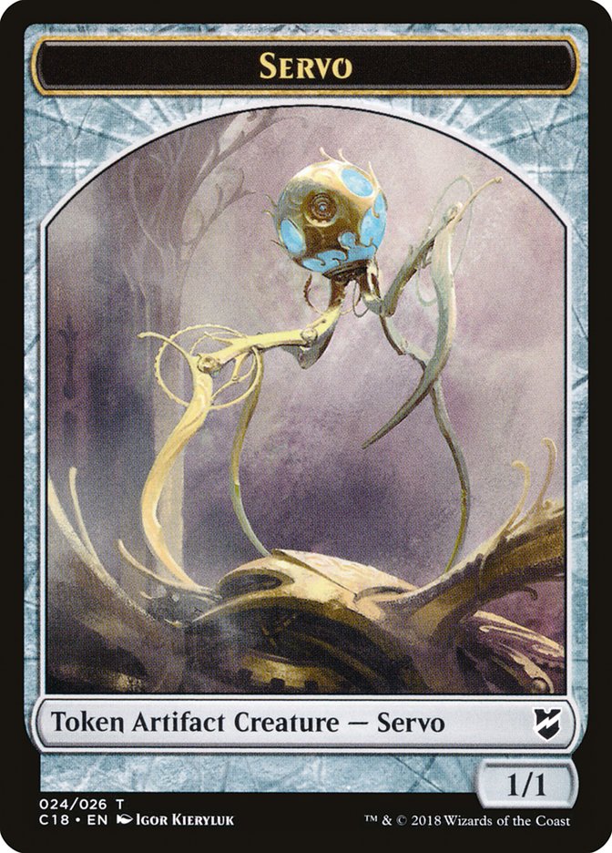 Servo Token [Commander 2018 Tokens] | L.A. Mood Comics and Games