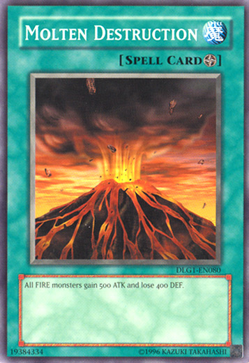 Molten Destruction [DLG1-EN080] Common | L.A. Mood Comics and Games