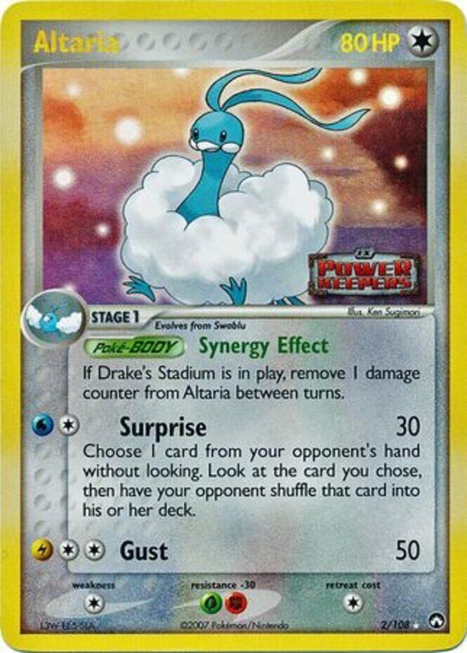 Altaria (2/108) (Stamped) [EX: Power Keepers] | L.A. Mood Comics and Games