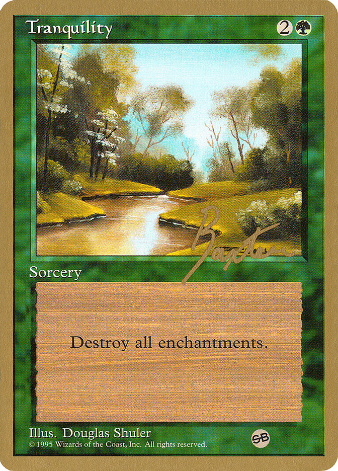 Tranquility (George Baxter) (SB) [Pro Tour Collector Set] | L.A. Mood Comics and Games