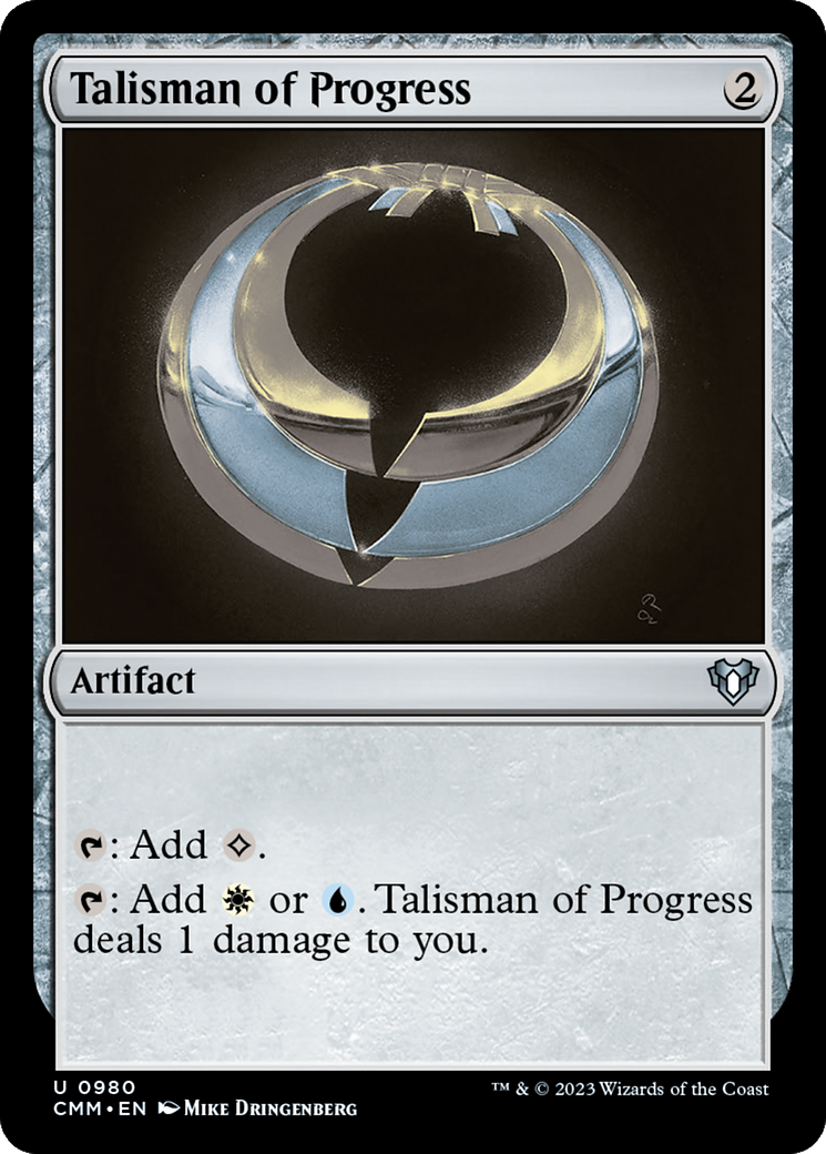 Talisman of Progress [Commander Masters] | L.A. Mood Comics and Games