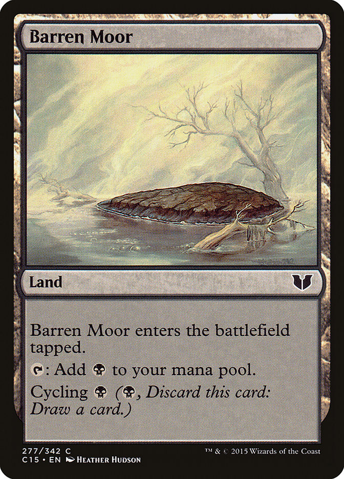 Barren Moor [Commander 2015] | L.A. Mood Comics and Games