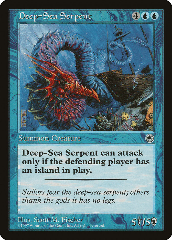 Deep-Sea Serpent [Portal] | L.A. Mood Comics and Games