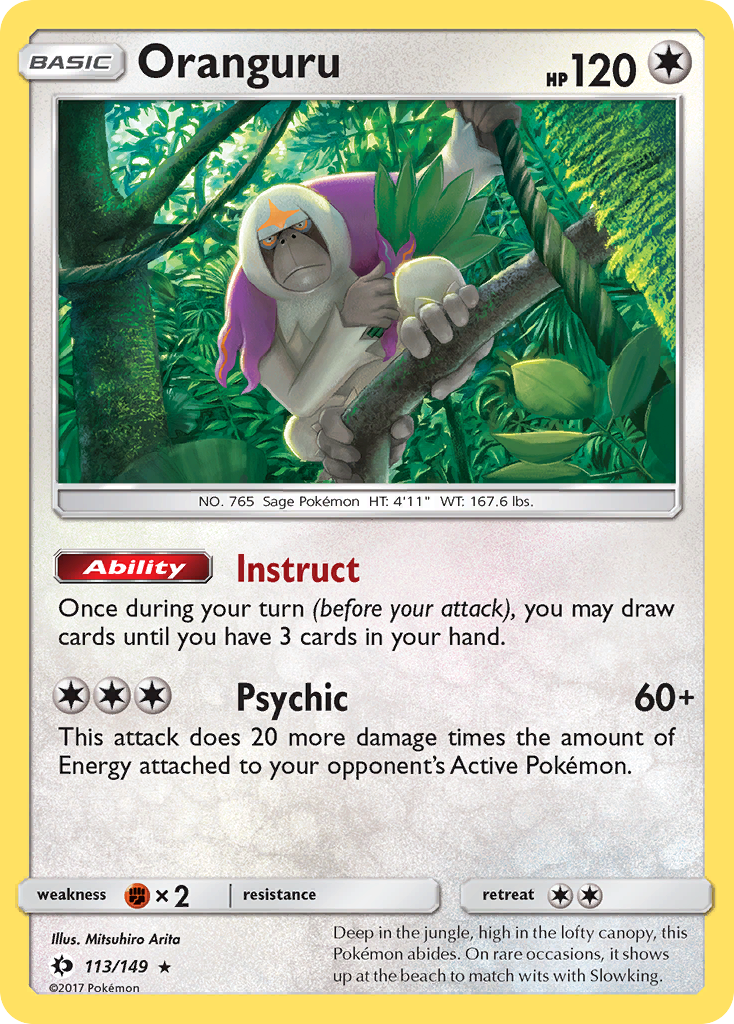 Oranguru (113/149) [Sun & Moon: Base Set] | L.A. Mood Comics and Games