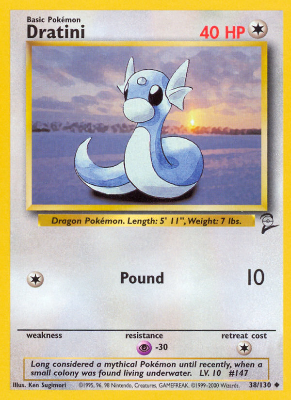 Dratini (38/130) [Base Set 2] | L.A. Mood Comics and Games