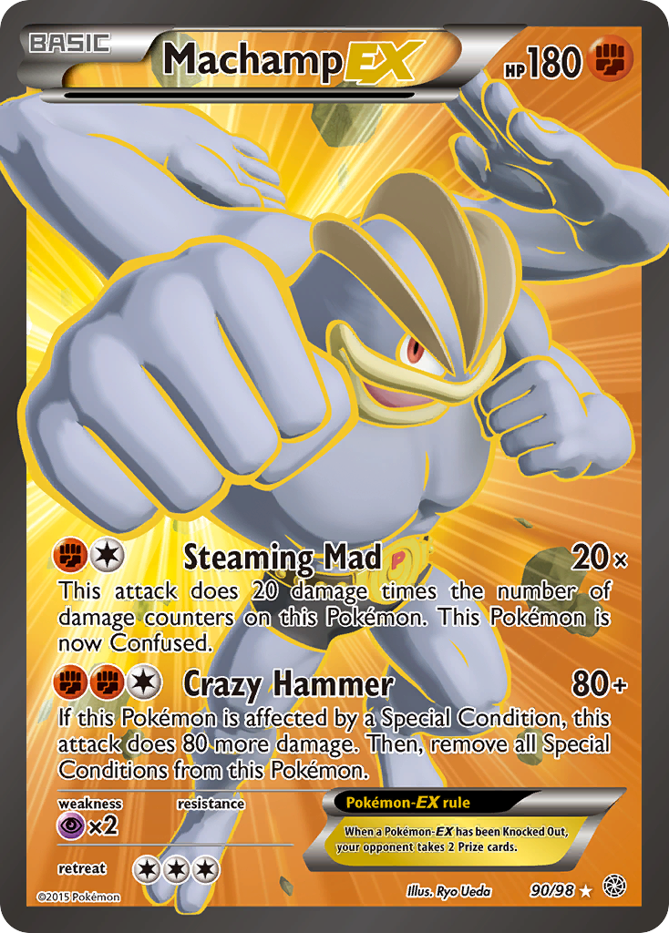 Machamp EX (90/98) [XY: Ancient Origins] | L.A. Mood Comics and Games